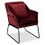 Кресло ALEX красный 680x810x785(BDX_FR0544)