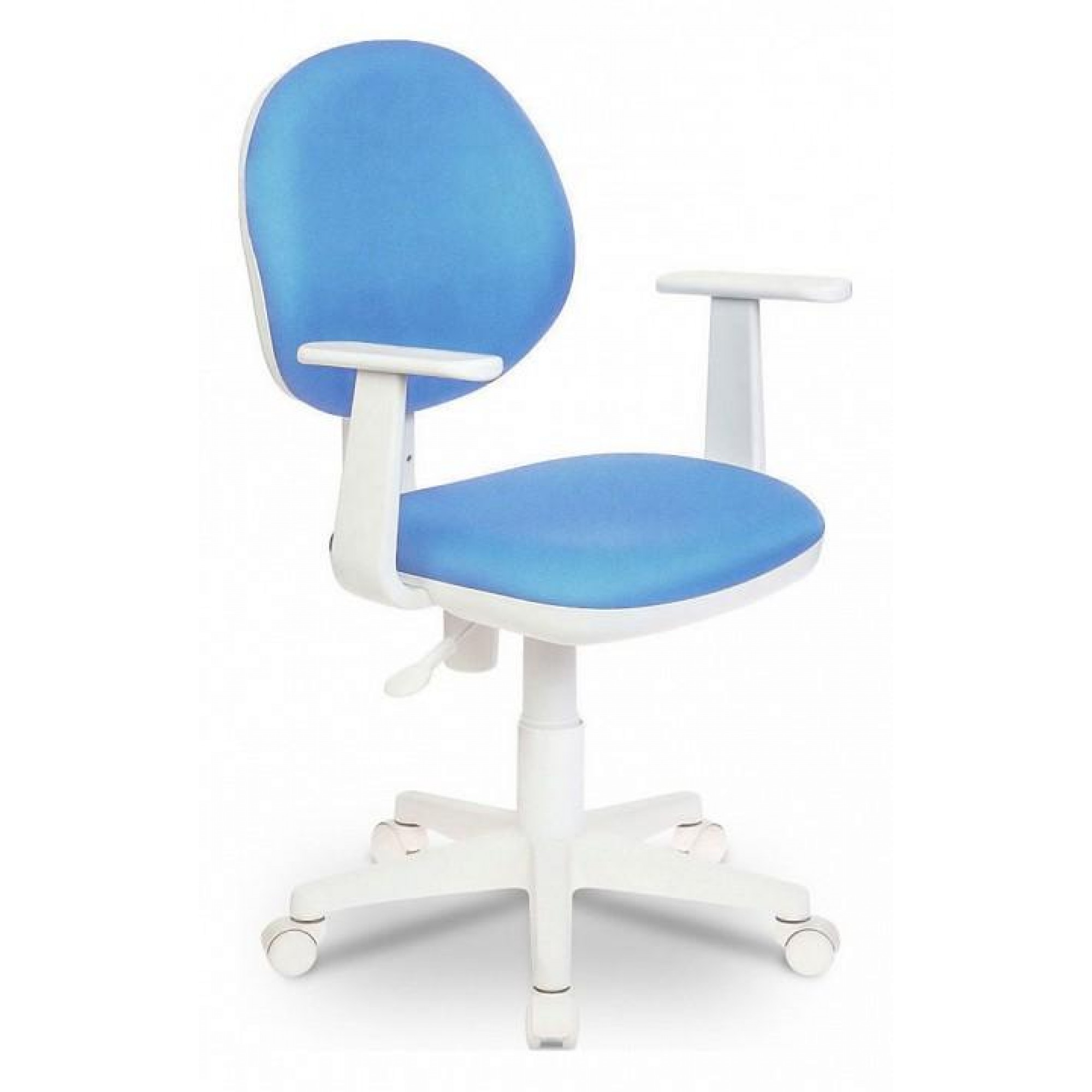 Кресло компьютерное Бюрократ CH-W356AXSN голубое    BUR_CH-W356AXSN_15-107