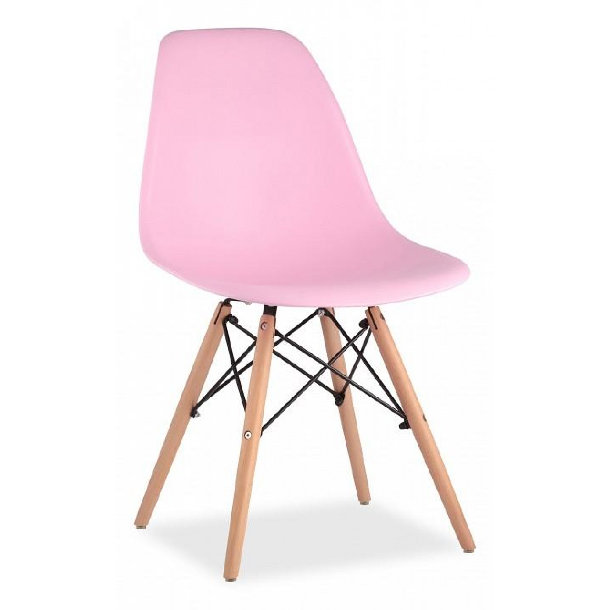 Стул Eames Wood    SGR_8056PP_PINK