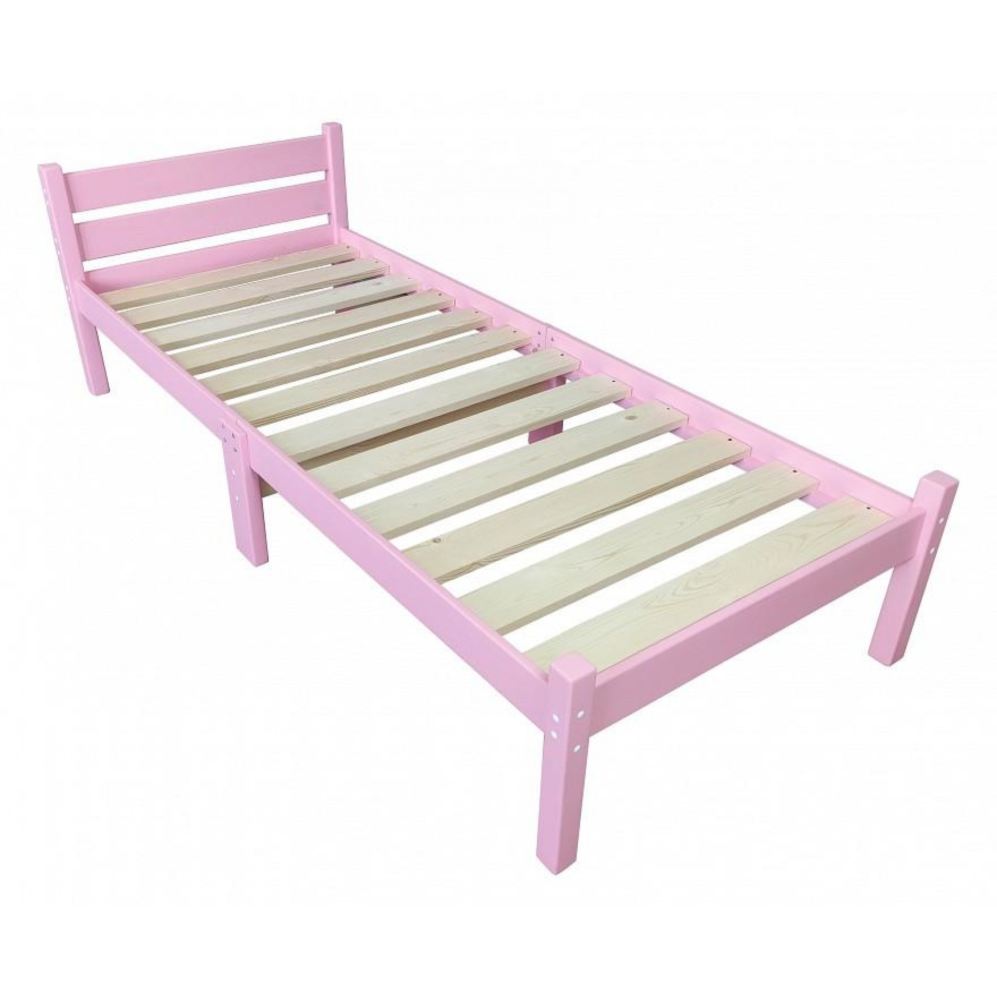 Кровать односпальная Компакт 2000x900 розовый    SLR_kompakt90roz