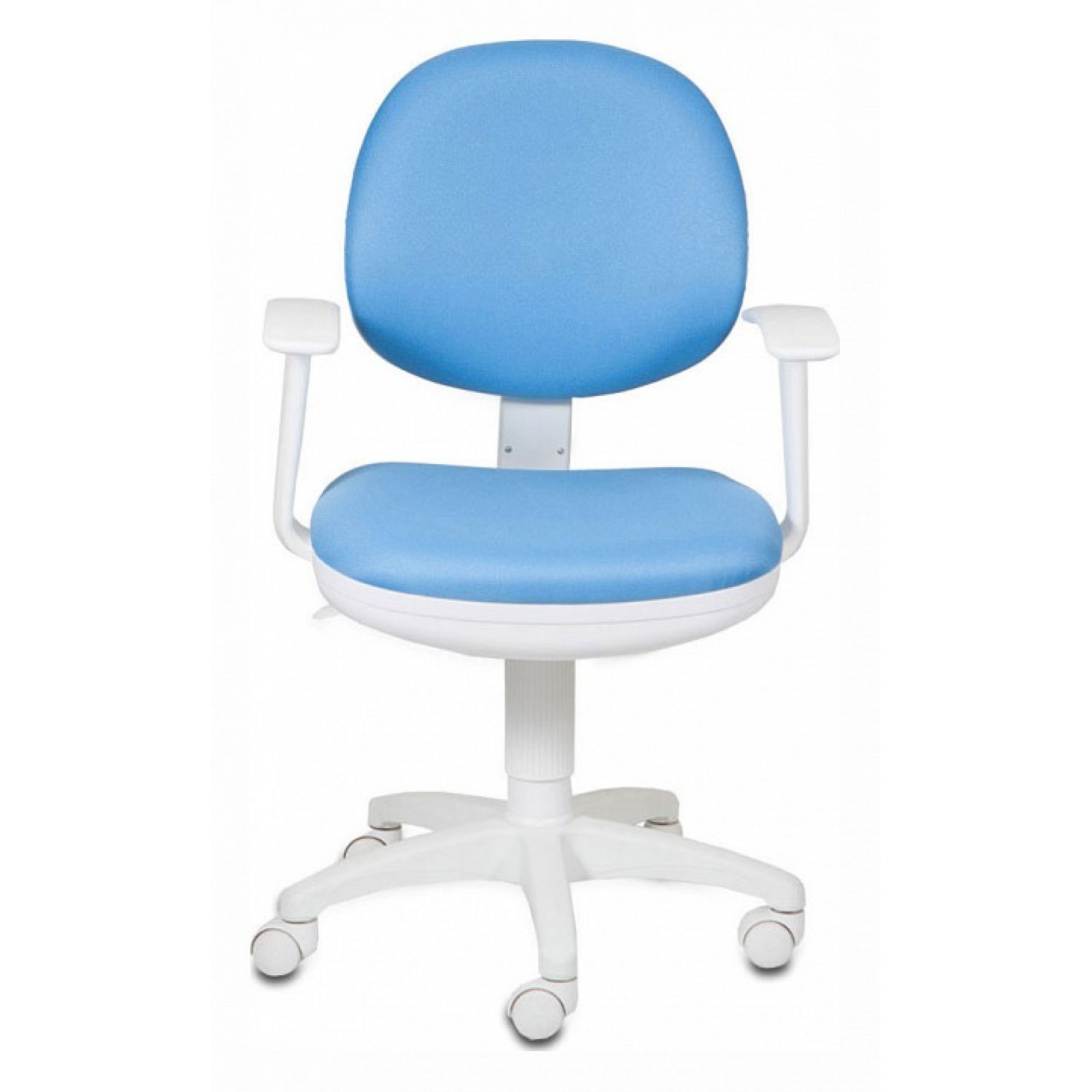 Кресло компьютерное Бюрократ CH-W356AXSN голубое    BUR_CH-W356AXSN_15-107