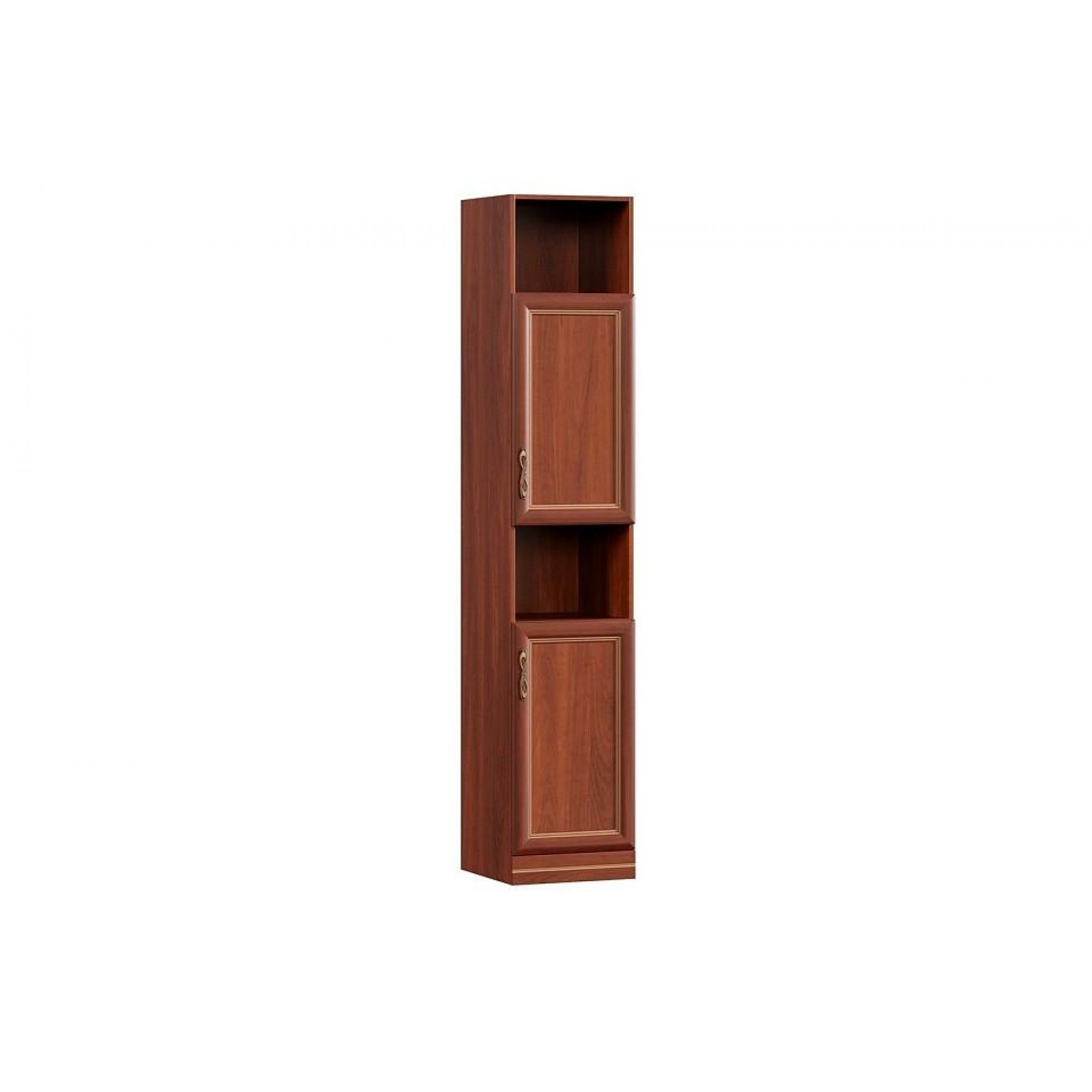 Шкаф комбинированный Александрия древесина коричневая нейтральная орех 442x462x2262(LD_42639)