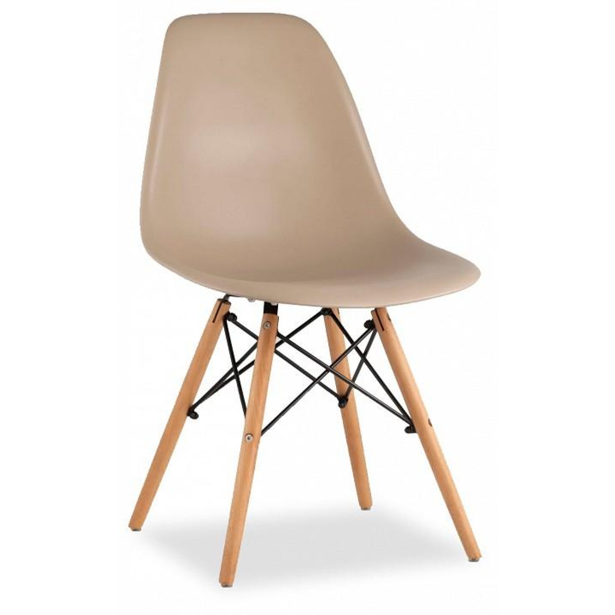 Набор из 4 стульев Eames    SGR_8056PP-DARK-GREY-X4