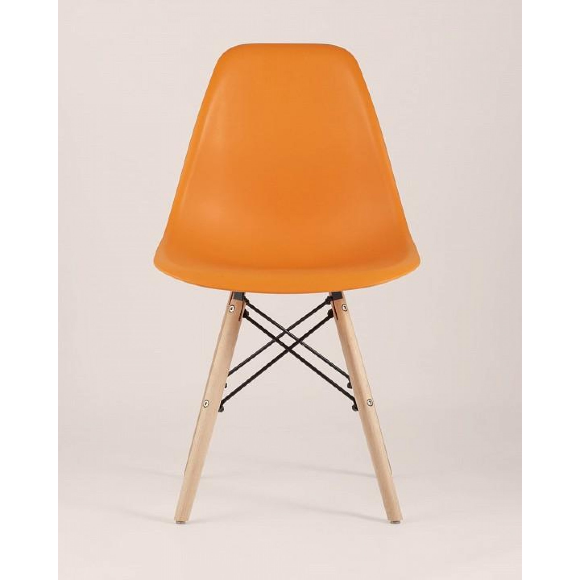 Набор из 4 стульев Eames    SGR_Y801-orange-X4