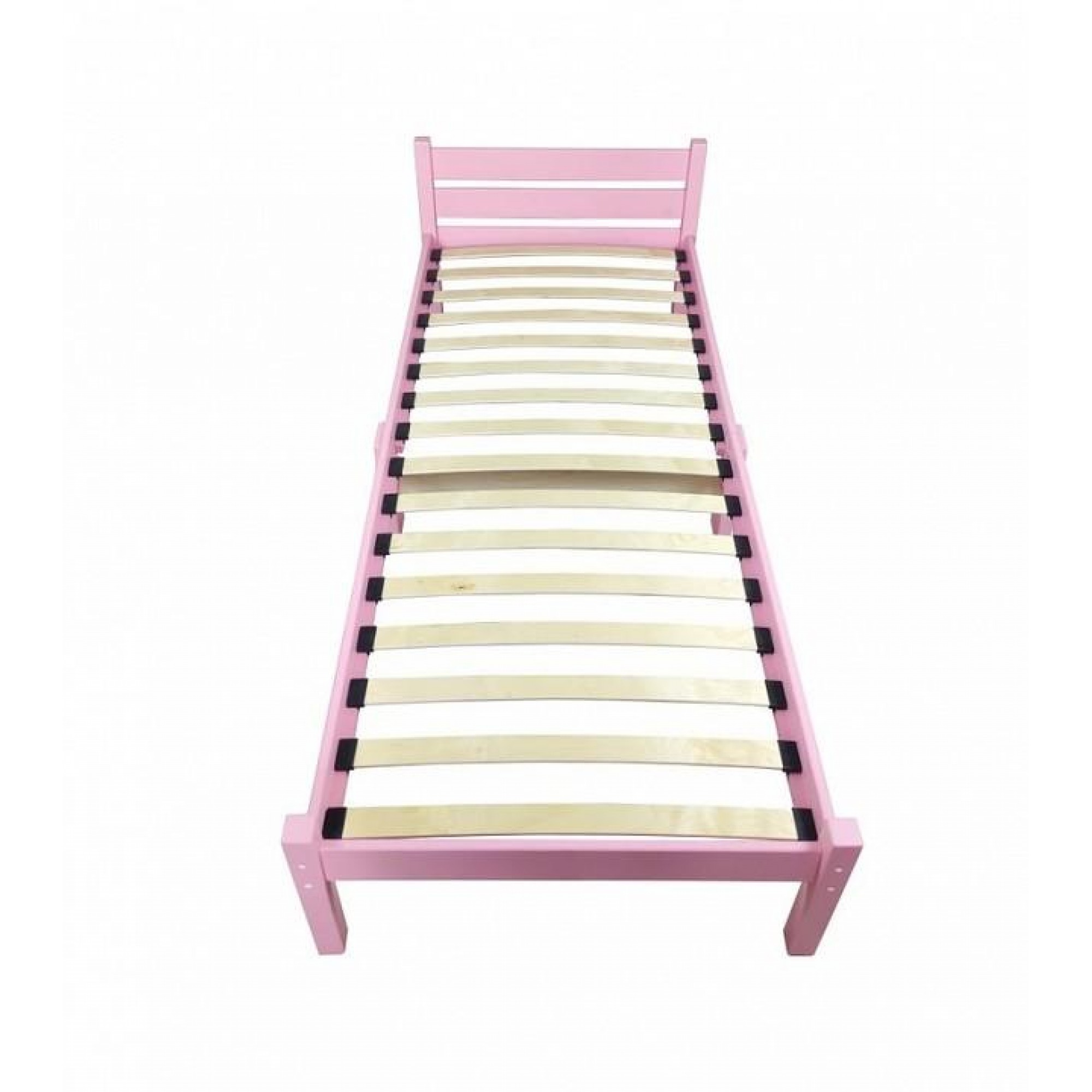 Кровать односпальная Компакт Орто 2000x900 розовый    SLR_ortokompakt90roz