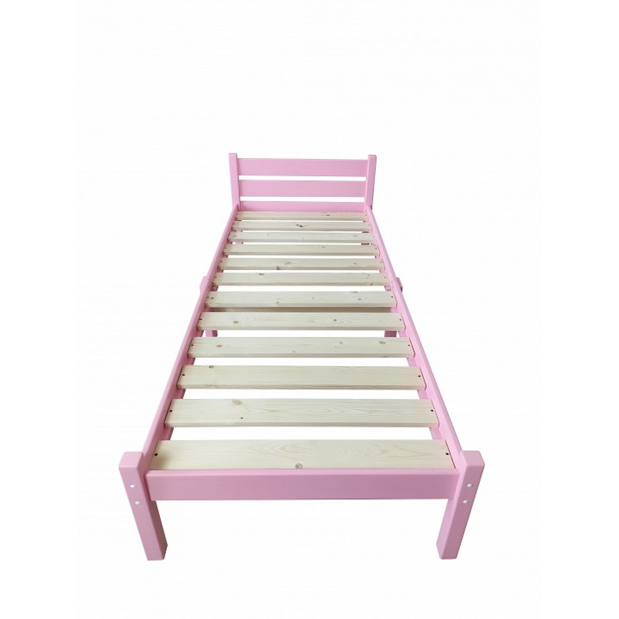 Кровать односпальная Компакт 2000x600 розовый    SLR_kompakt60roz