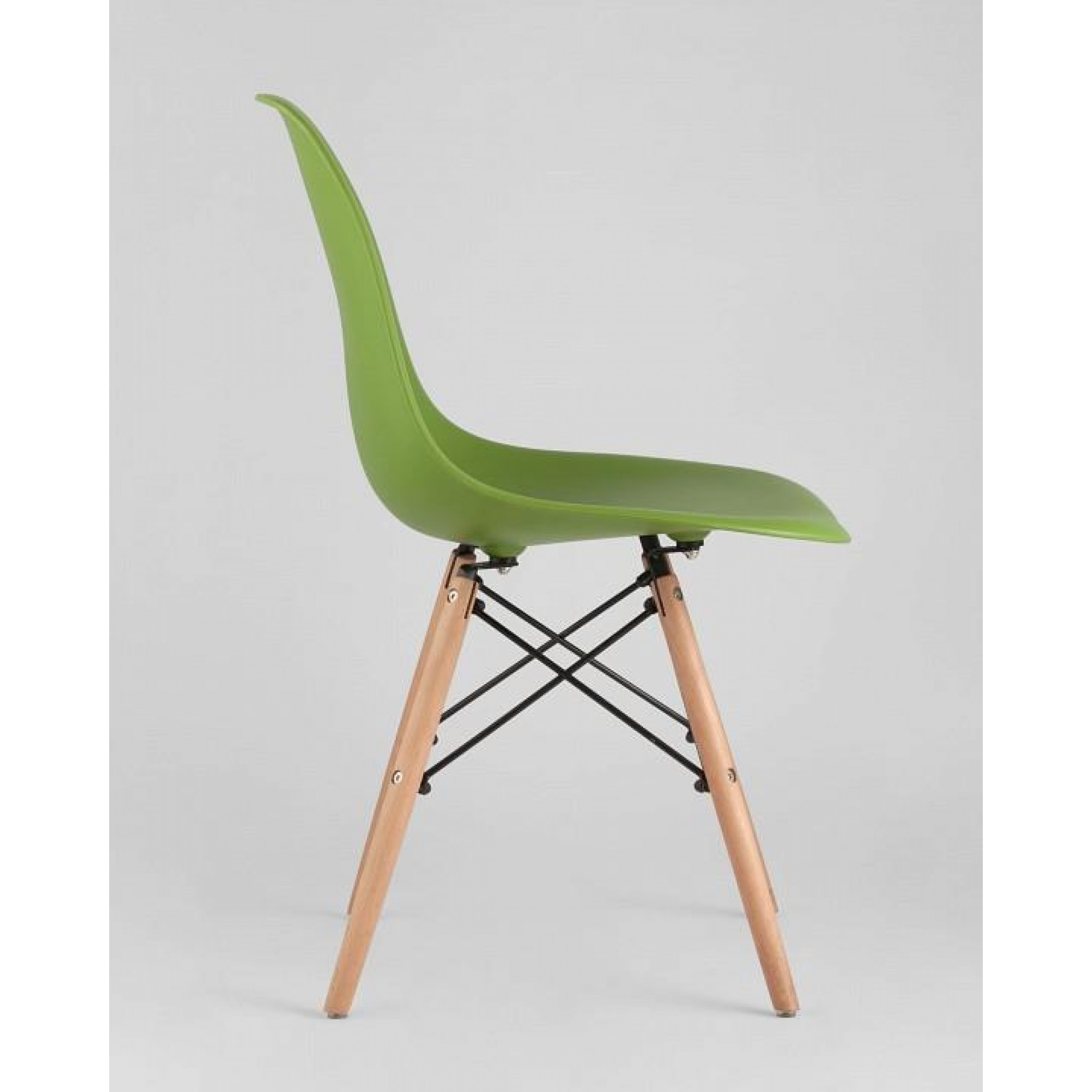 Набор из 4 стульев Eames    SGR_8056PP-GREEN-X4