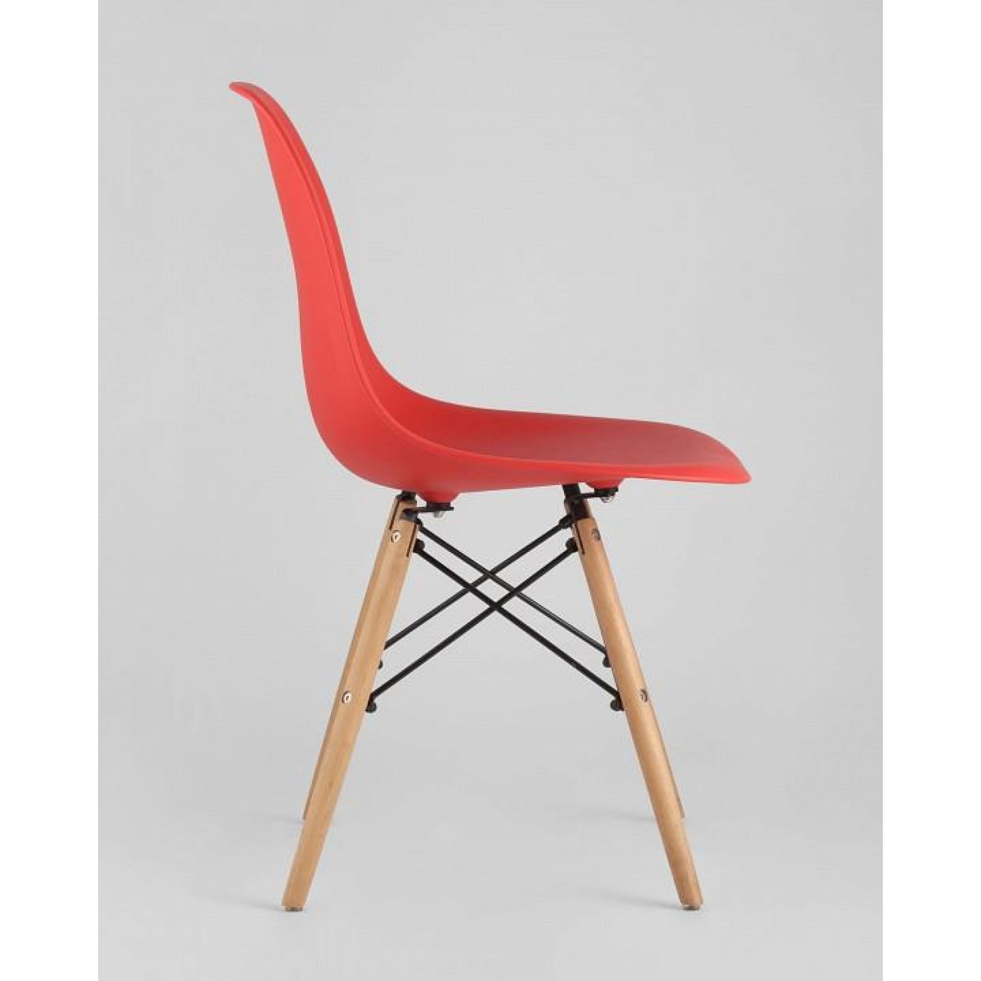 Набор из 4 стульев Eames    SGR_8056PP-RED-X4