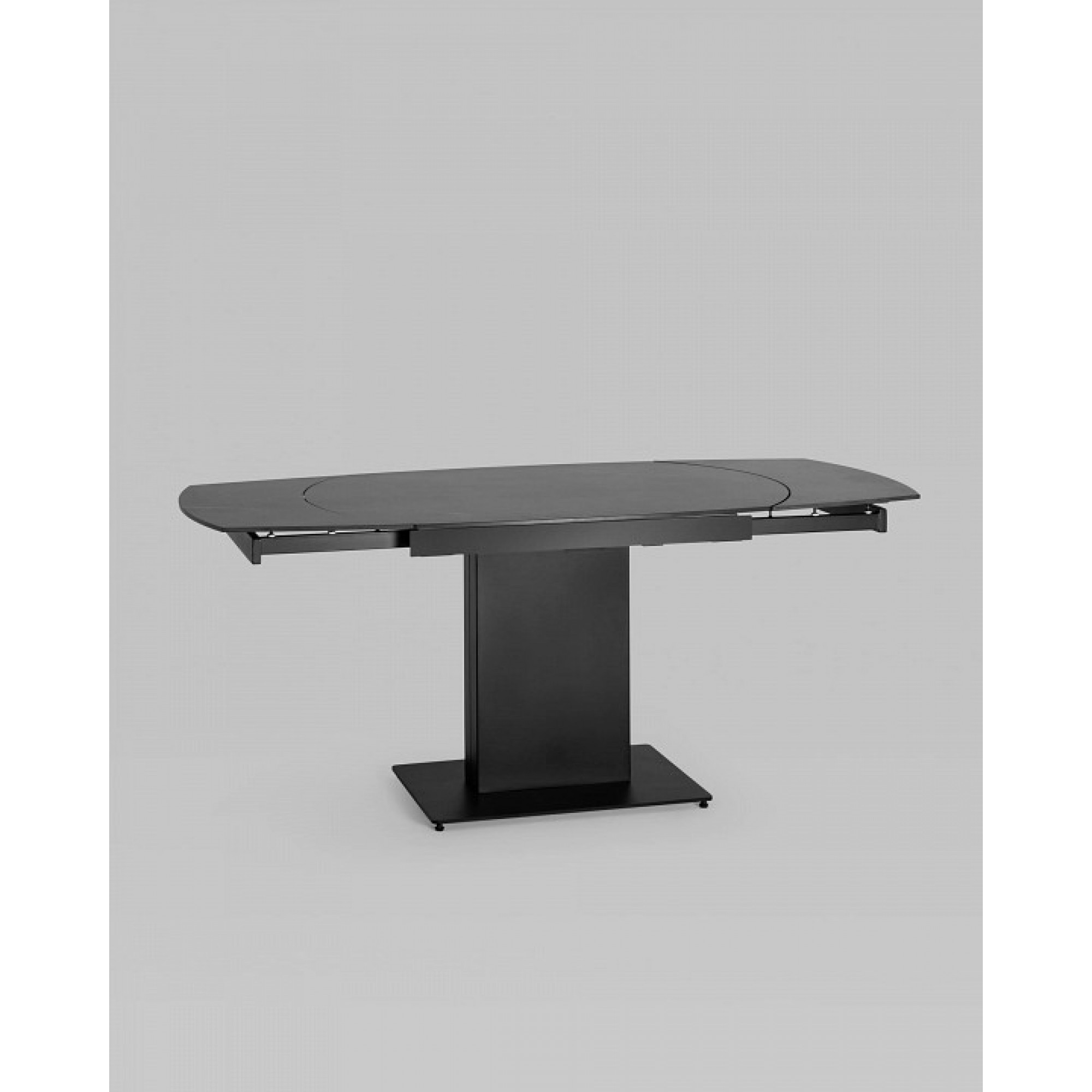 Стол обеденный Хлоя    SGR_DF120T-120-black_DUAL