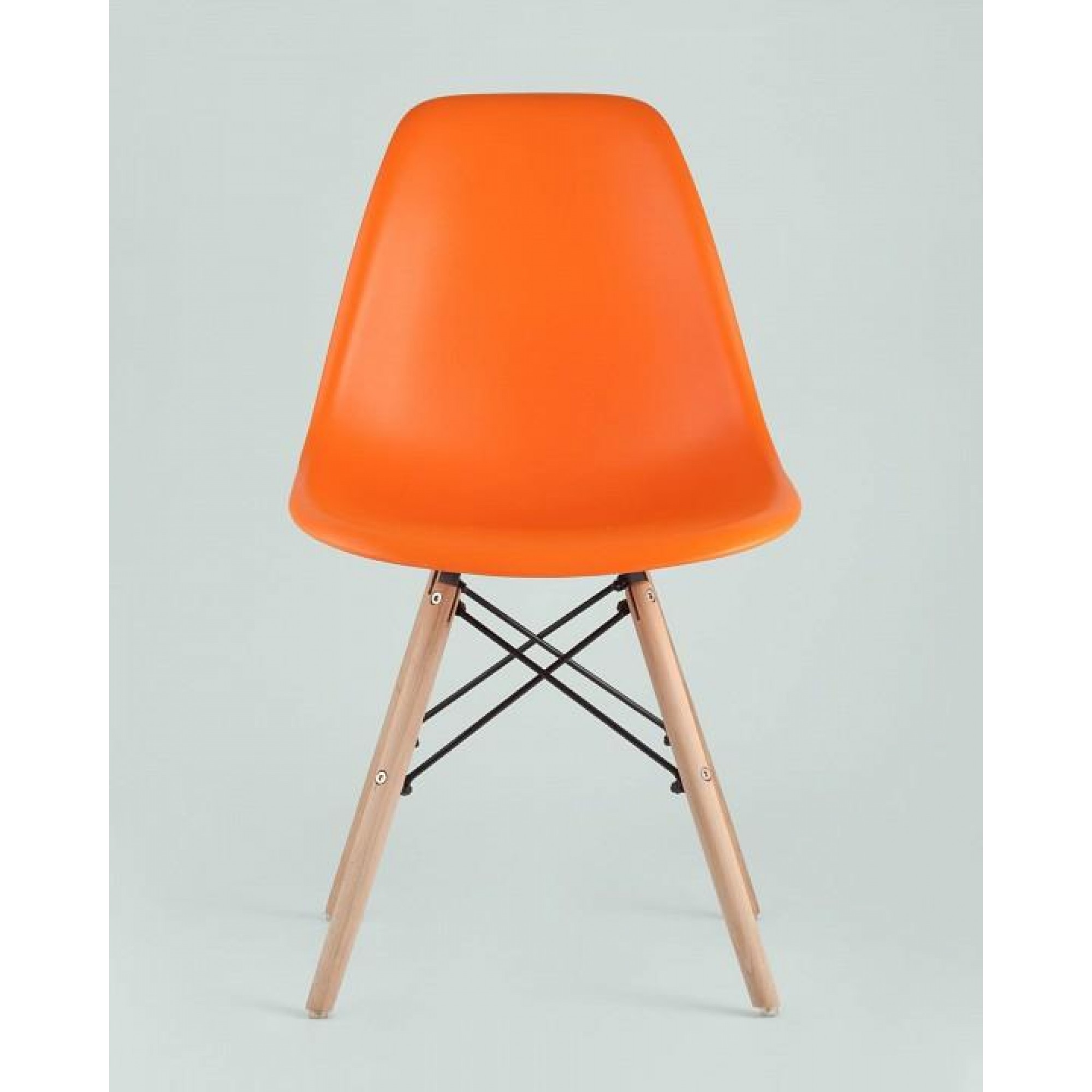 Набор из 4 стульев Eames    SGR_8056PP-ORANGE-X4