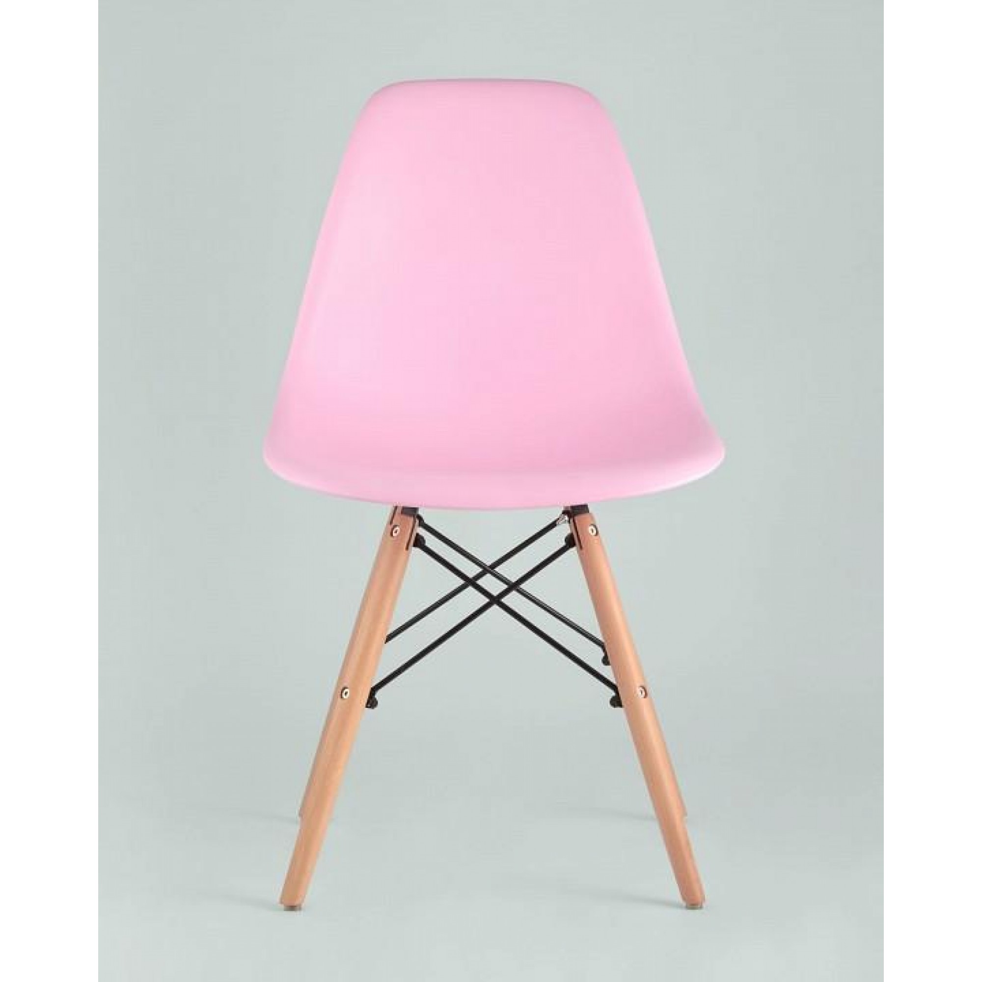 Набор из 4 стульев Eames бежевый SGR_8056PP-PINK-X4