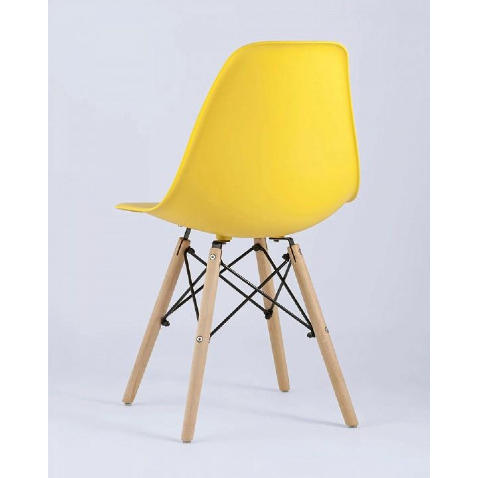 Набор из 4 стульев Eames    SGR_Y801-yellow-X4