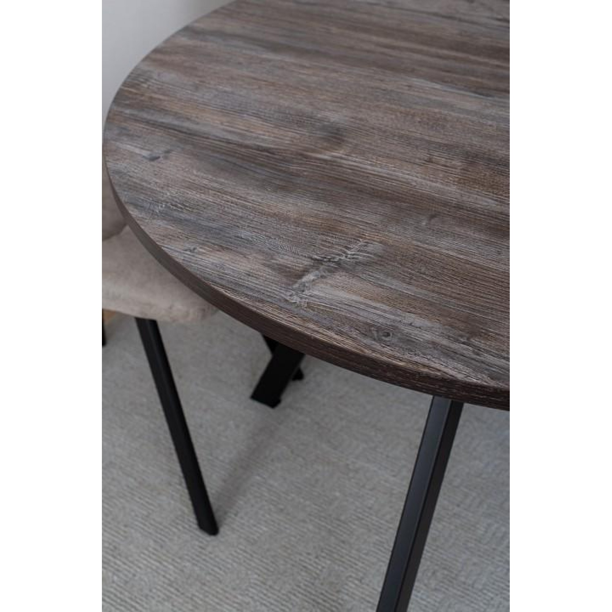 Стол обеденный Дельта К-1 древесина коричневая темная орех DOM_Delta_K-1_OT_94_CHR