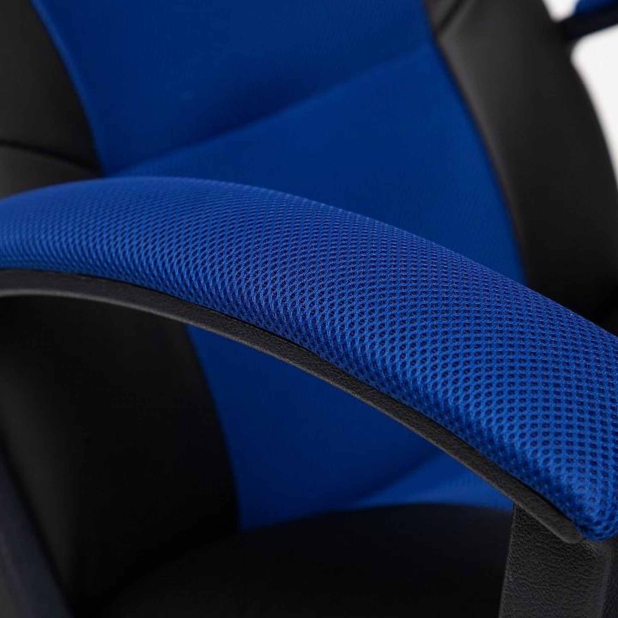 Кресло компьютерное Driver синий 550x490x1260-1350(TET_10359)