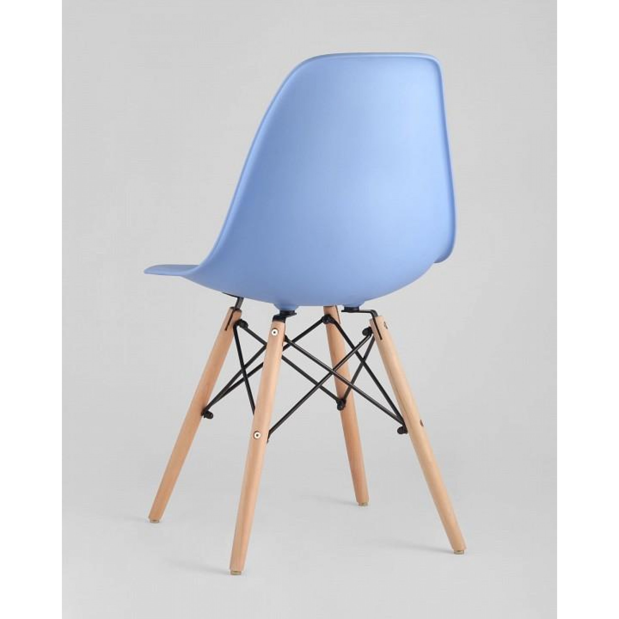 Набор из 4 стульев Eames    SGR_8056PP-LIGHT-BLUE-60202-X4