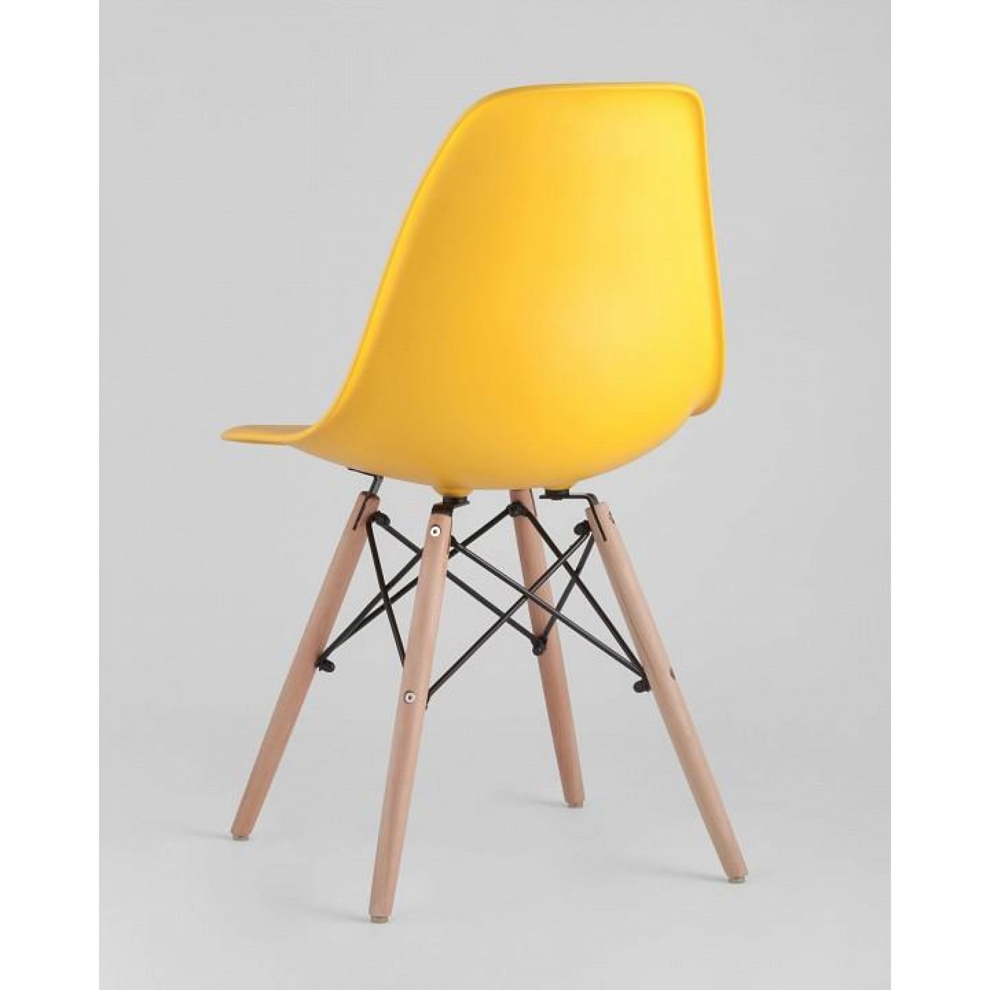 Набор из 4 стульев Eames    SGR_8056PP-YELLOW-X4