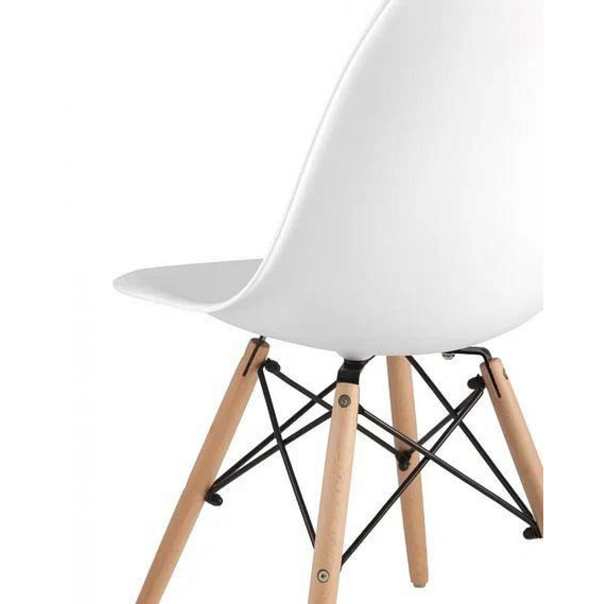 Набор из 4 стульев Eames    SGR_Y801-white-X4