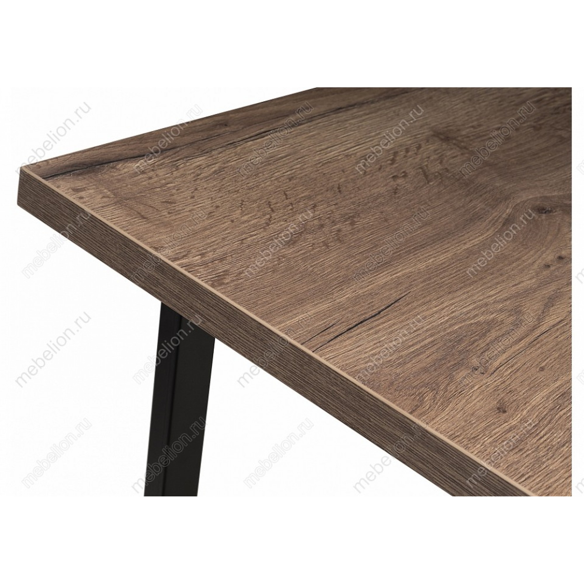 Стол обеденный Эльпатия древесина коричневая светлая дуб 1100x750x750(WO_420990)