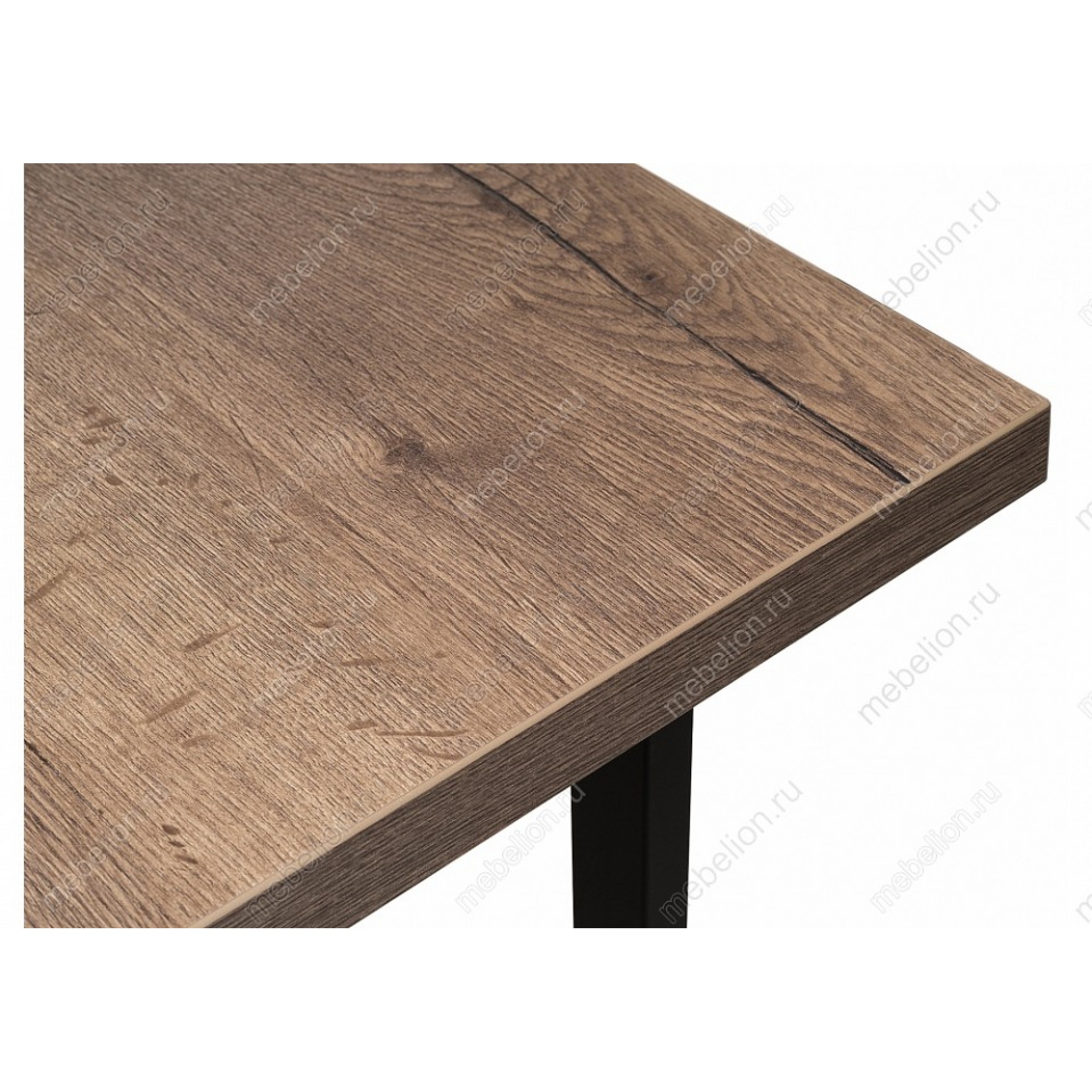 Стол обеденный Эльпатия древесина коричневая светлая дуб 1100x750x750(WO_420990)