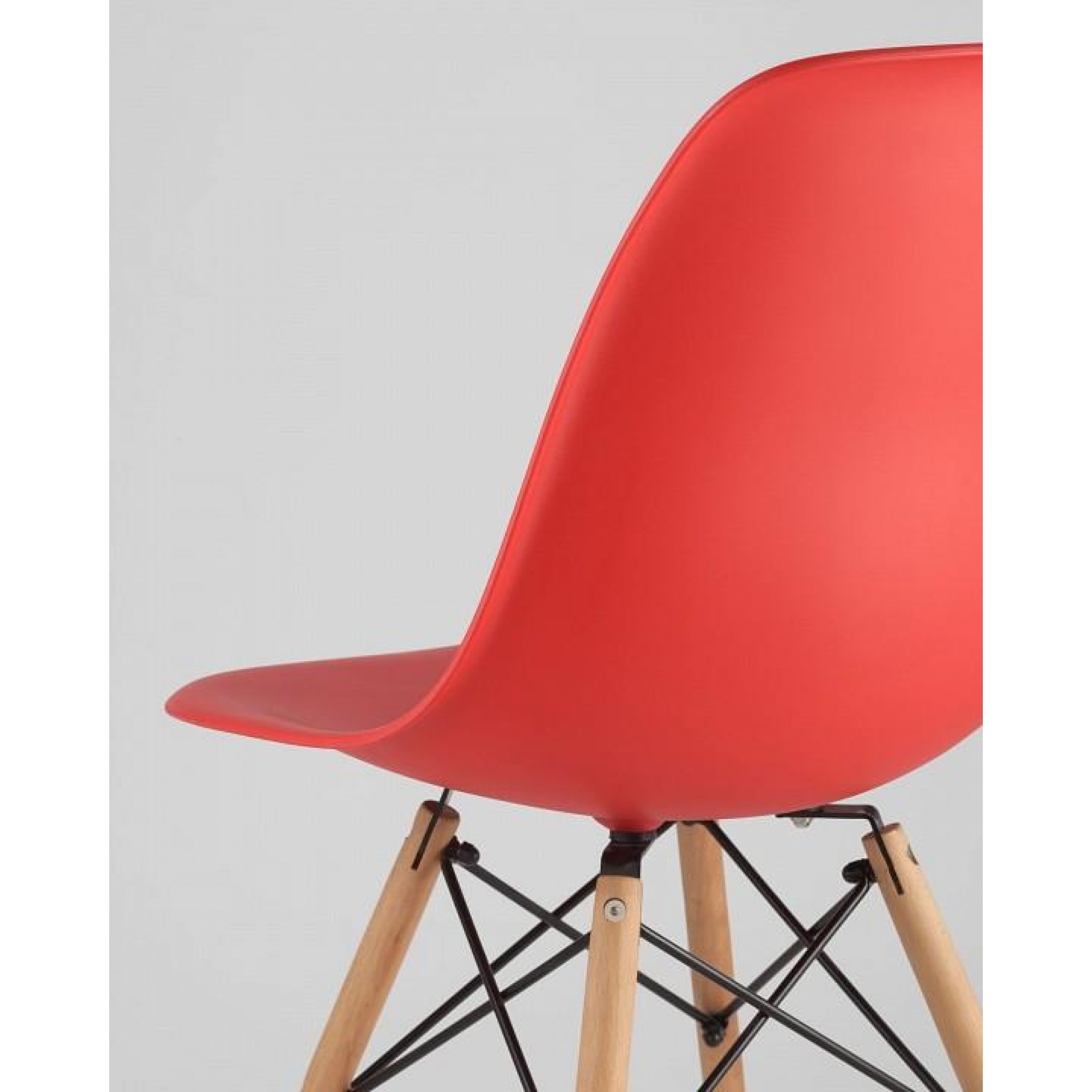 Набор из 4 стульев Eames    SGR_8056PP-RED-X4