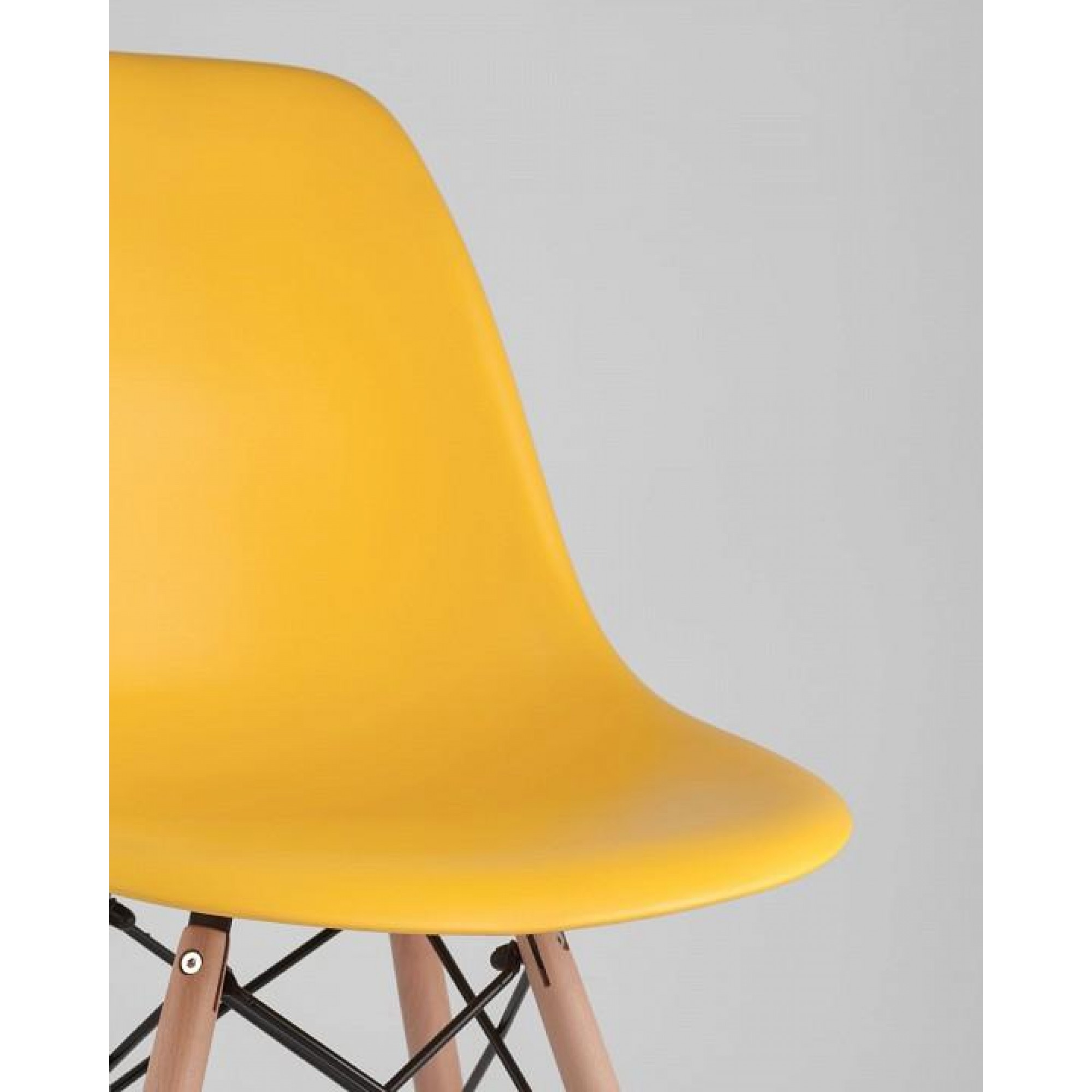 Набор из 4 стульев Eames    SGR_8056PP-YELLOW-X4