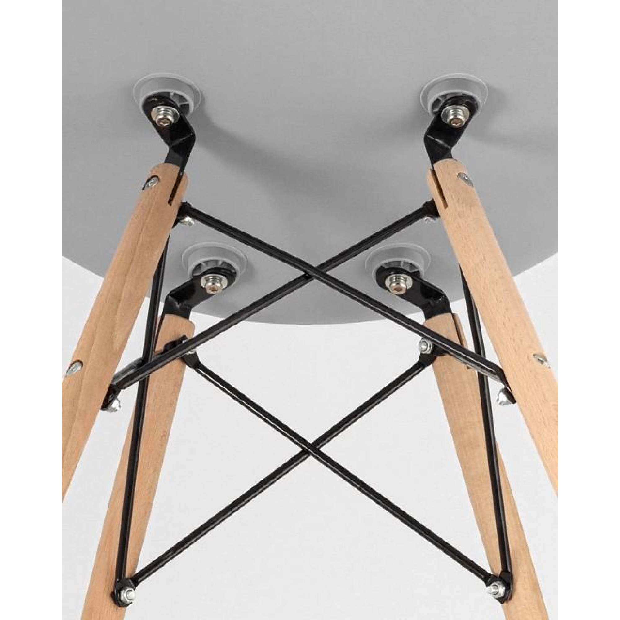 Набор из 4 стульев Eames    SGR_Y801-magenta-X4