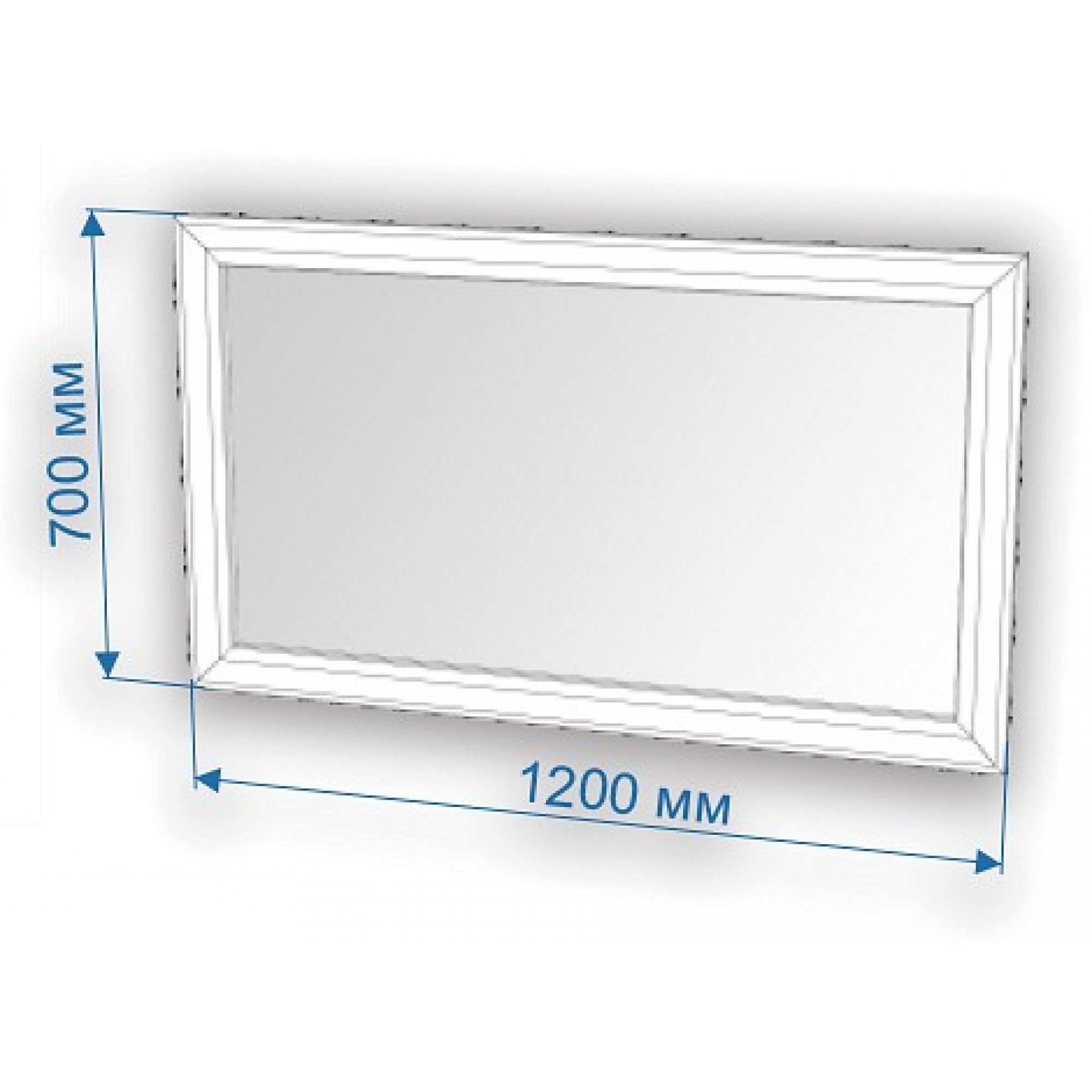 Зеркало настенное Нобиле ЗР-120    MER_ZR-120-SH