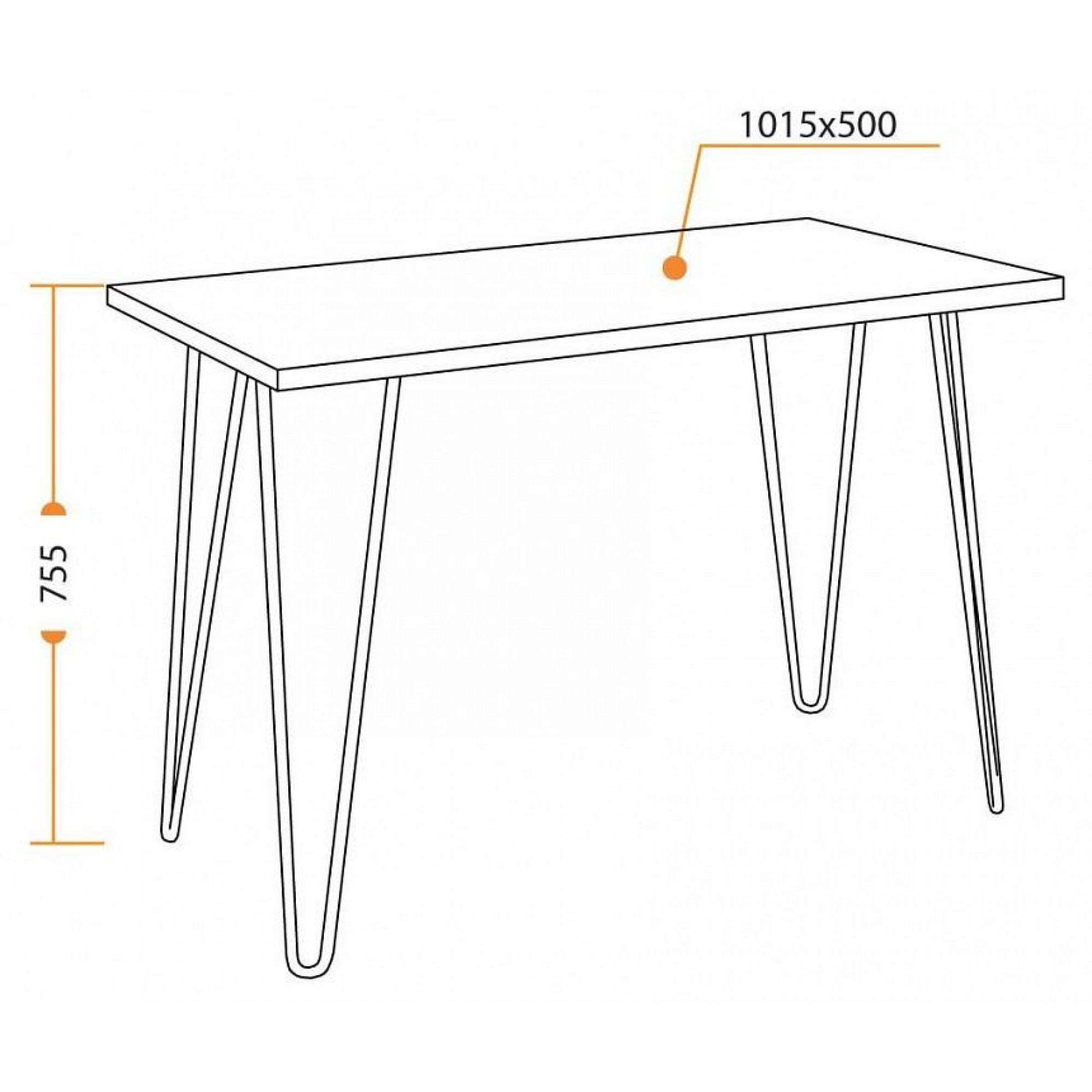 Стол письменный WD-06    TET_15245